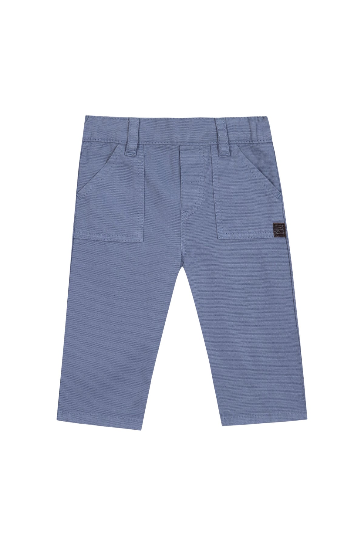 Pantalon - Bleu grisé poches