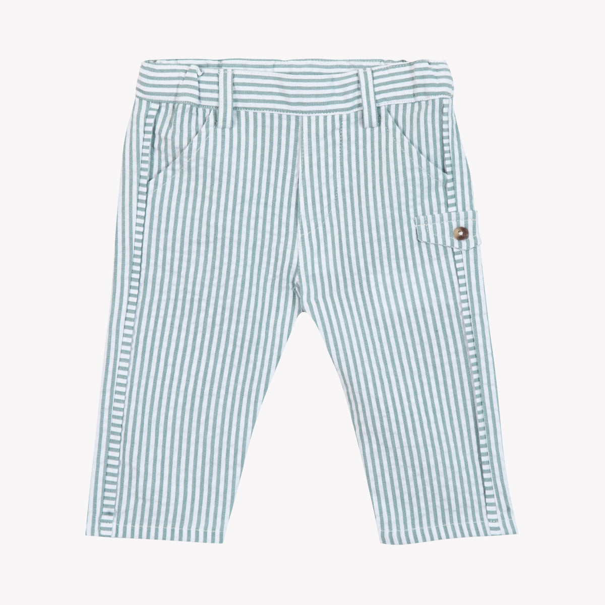 Emeraude / Pantalon - Emeraude Rayures