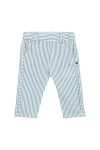 Pantalon - Emeraude rayures