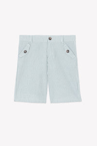 ZNO PICS // Short - Emeraude rayures