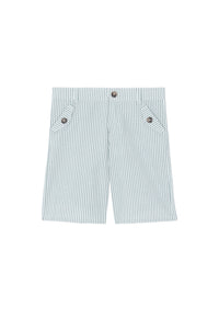 Short - Emeraude rayures