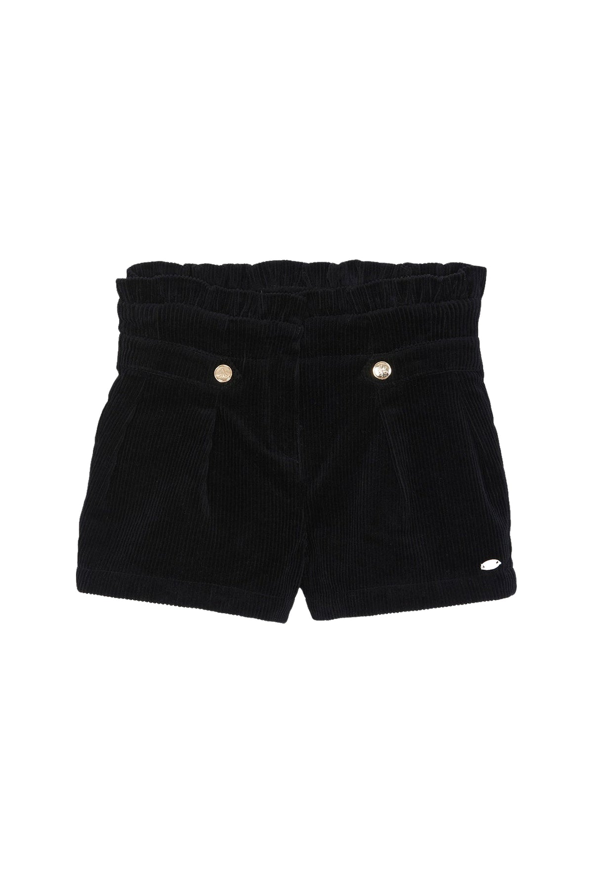 Short reves étoiles en coton - Noir