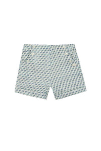 Short - Emeraude tweed