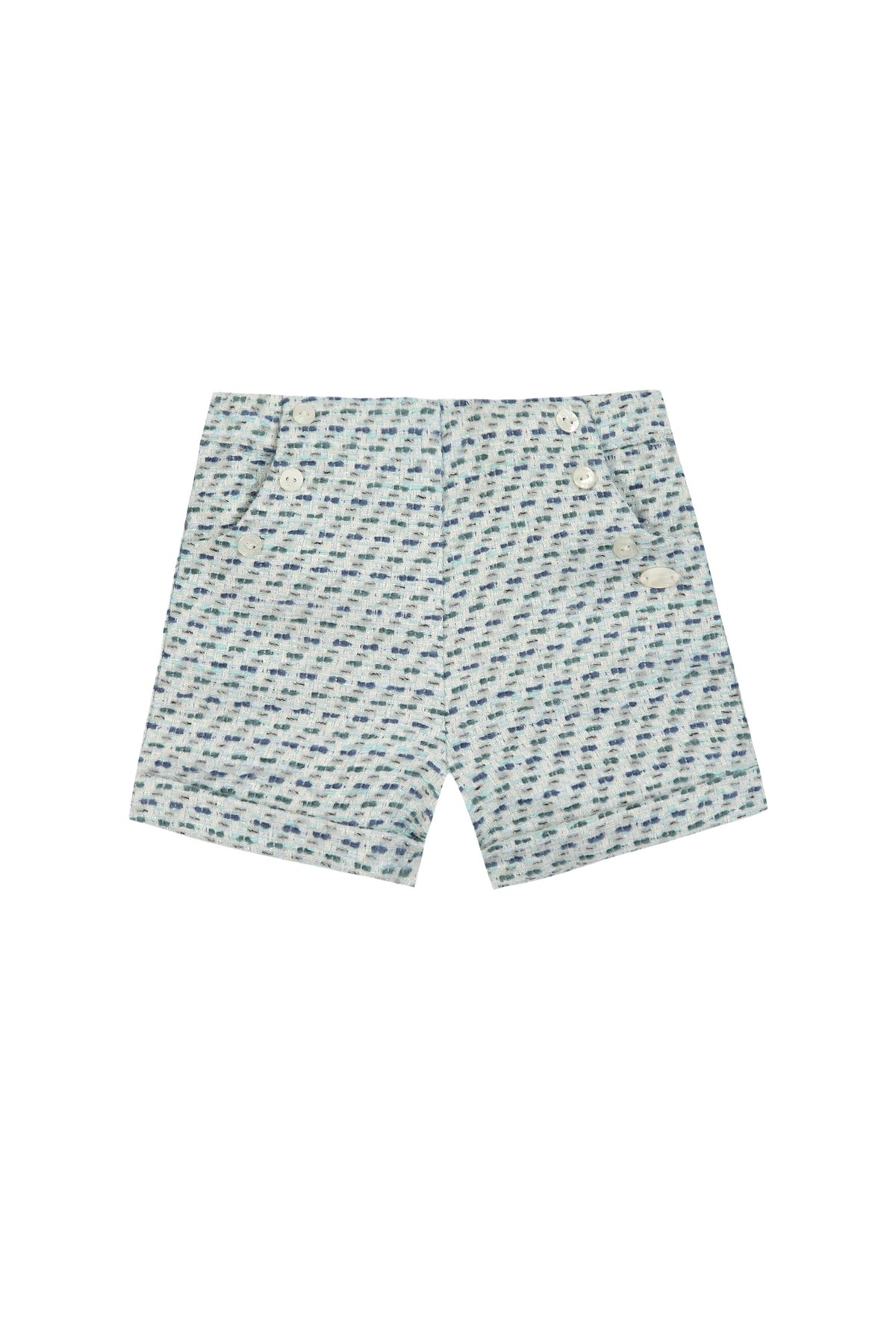 Short - Emeraude tweed