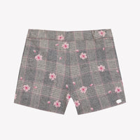 Gris Moyen / Short - Gris Chiné À Carreaux