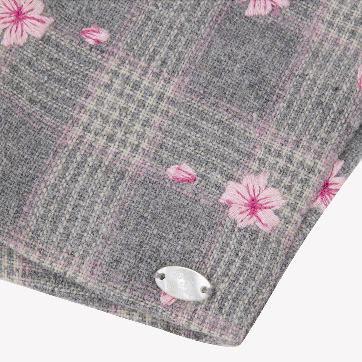 Gris Moyen / Short - Gris Chiné À Carreaux