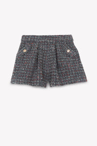 ZNO PICS // Short - Gris foncé tweed