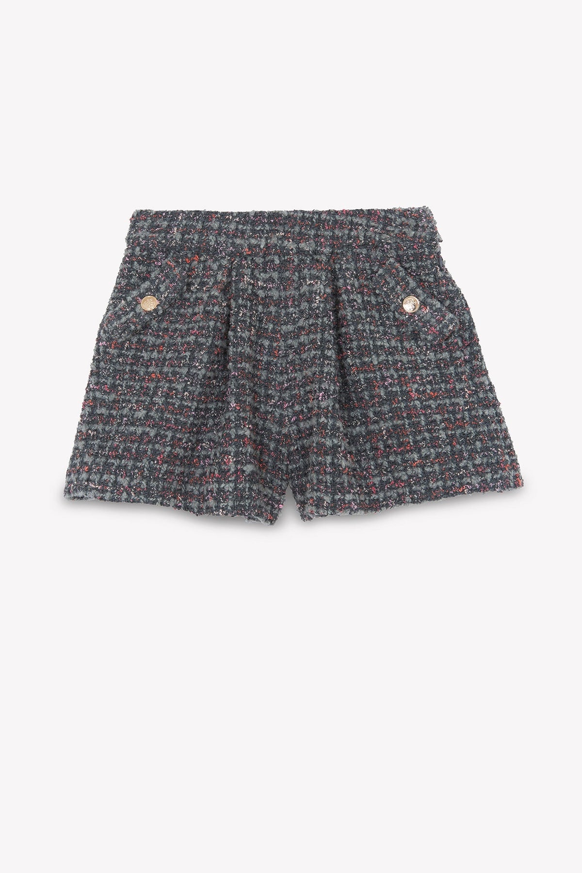 ZNO PICS // Short - Gris foncé tweed
