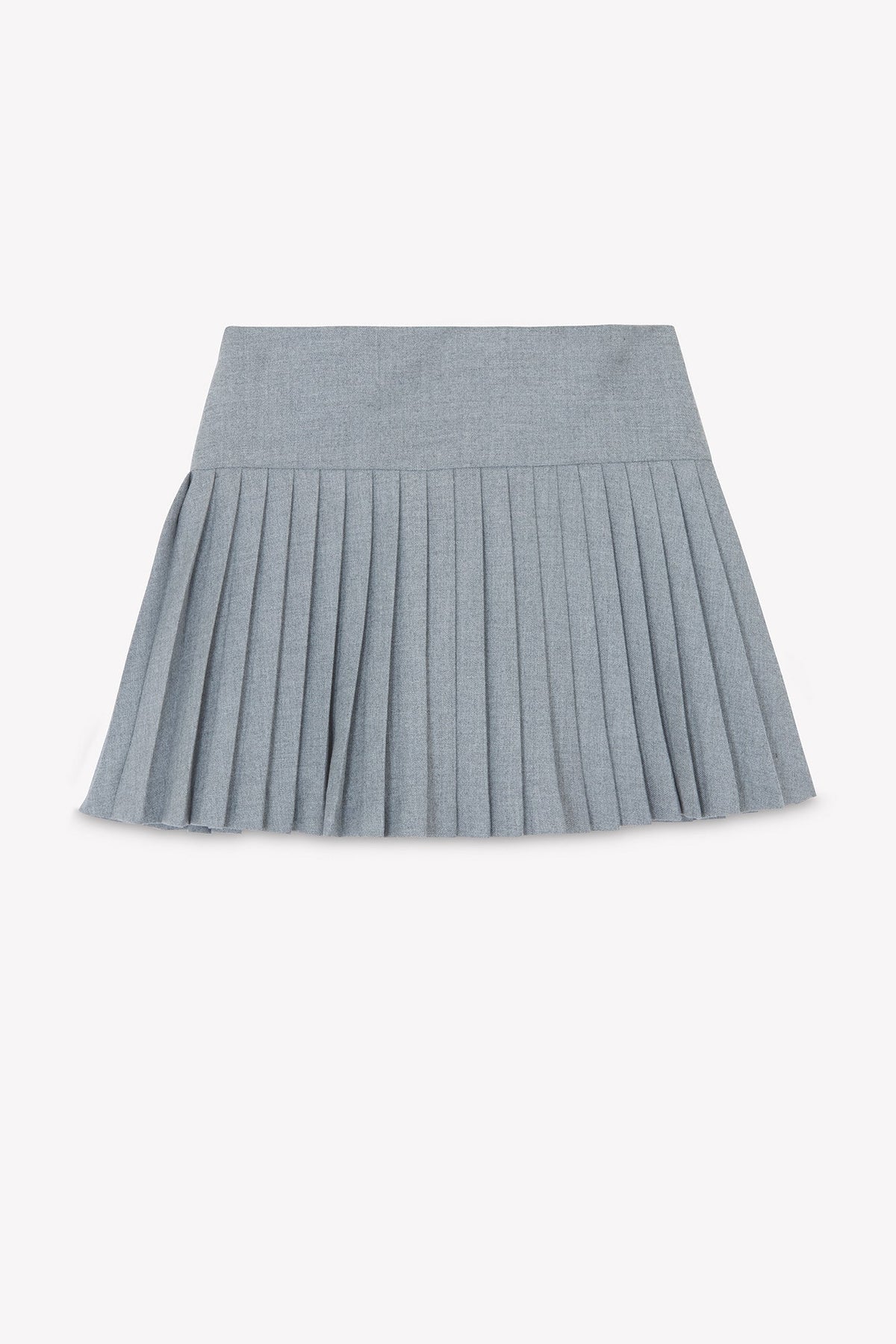 Jupe - Gris plis religieux