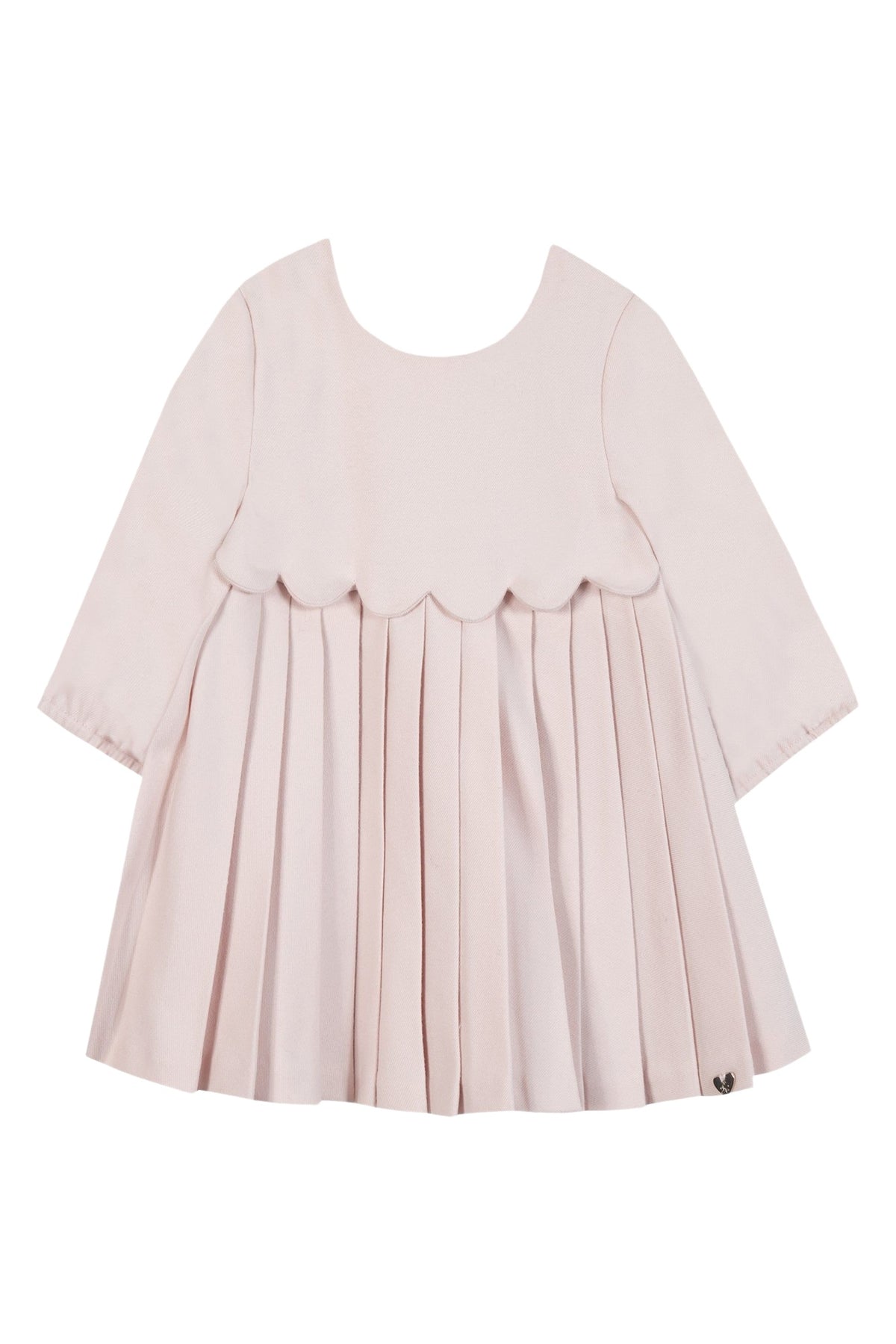 Robe - Rose pâle plis religieux