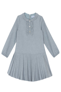 Robe preppy winter - Gris chiné