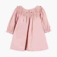 Rose Pâle / Robe - Rose Pâle Col Smock