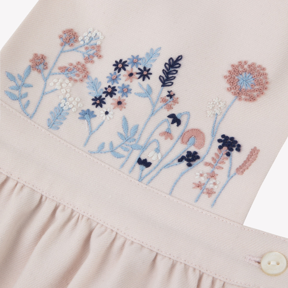 Robe - Rose pâle à bretelles croisées