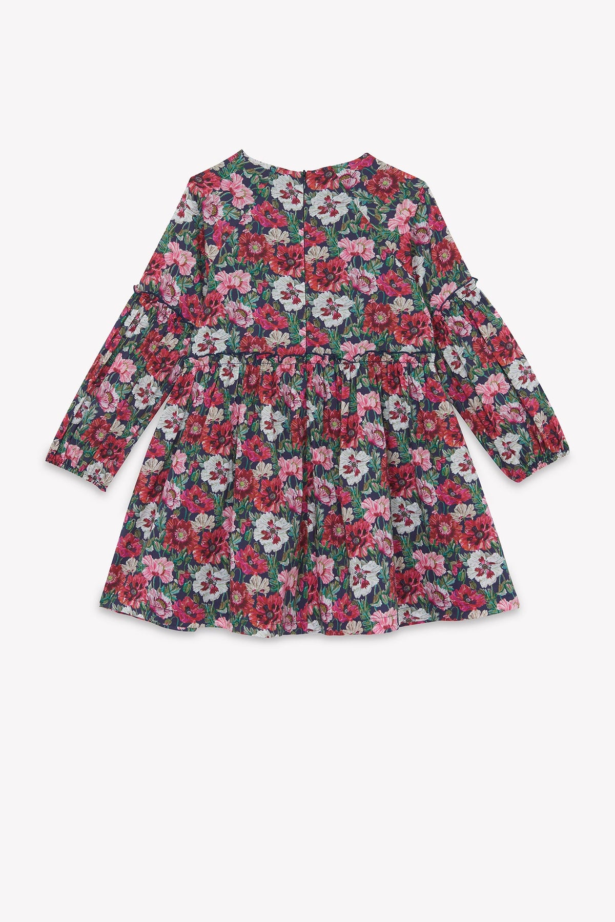 Robe - Magenta tissu liberty
