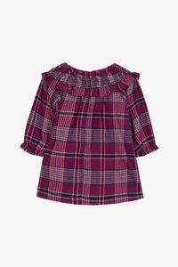 Robe maison de campagne en coton - Rhododendron