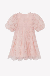 ZNO PICS // Robe - Rose poudré tulle fleuri