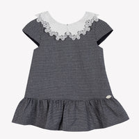 Robe - Marine vichy irisé