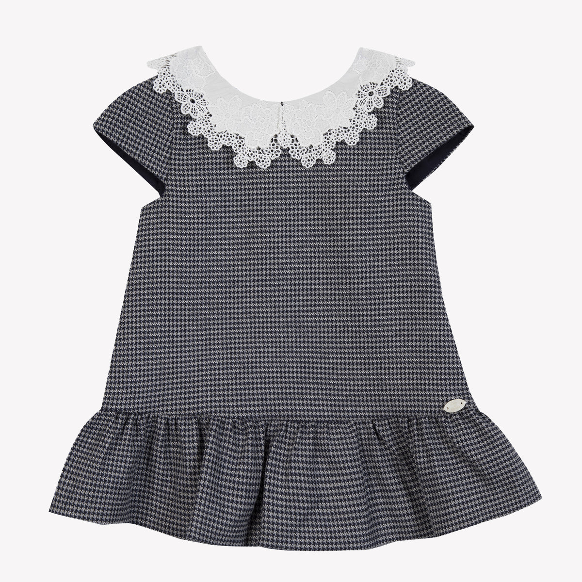Robe - Marine vichy irisé