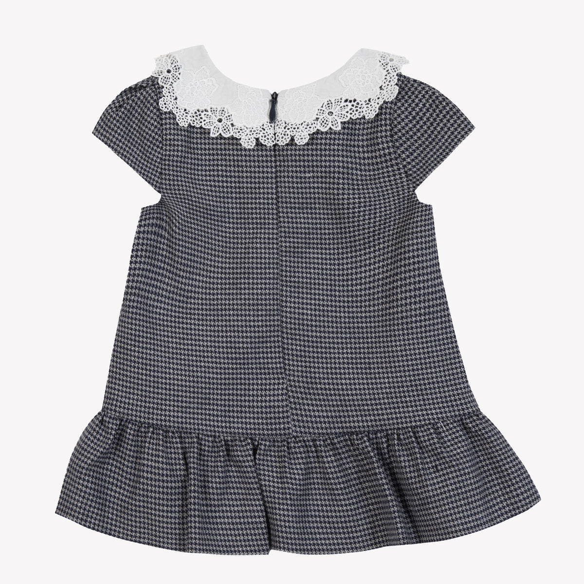 Robe - Marine vichy irisé
