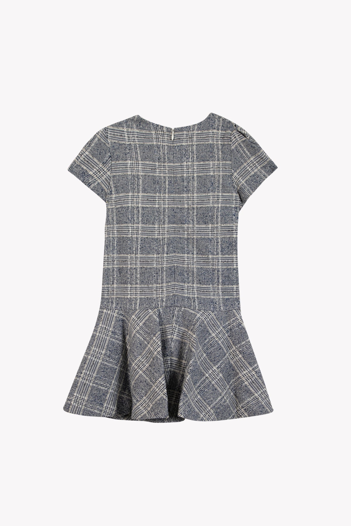 Robe - Marine en tweed