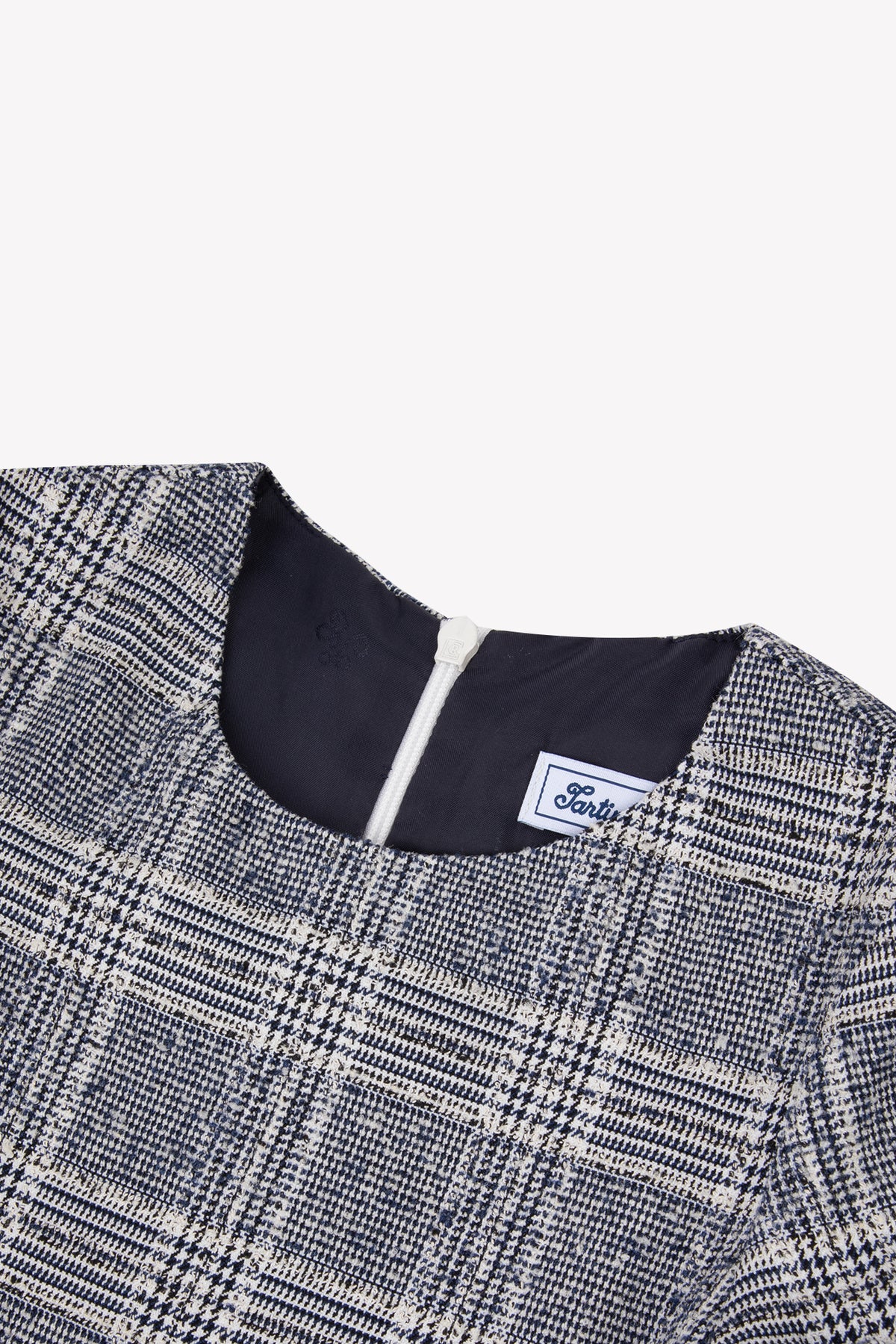 Robe - Marine en tweed