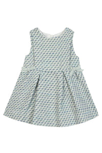 Robe - Emeraude en tweed