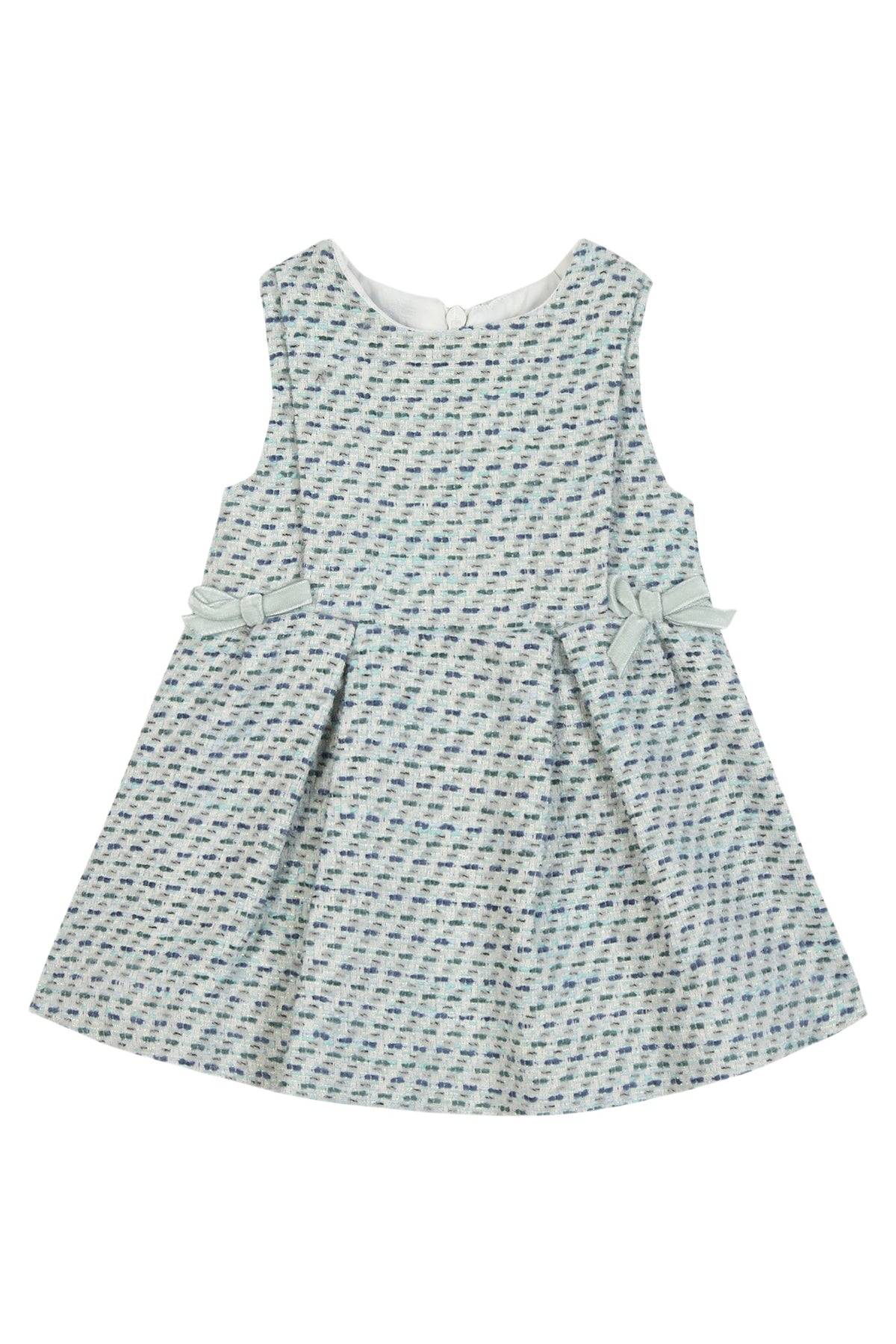 Robe - Emeraude en tweed