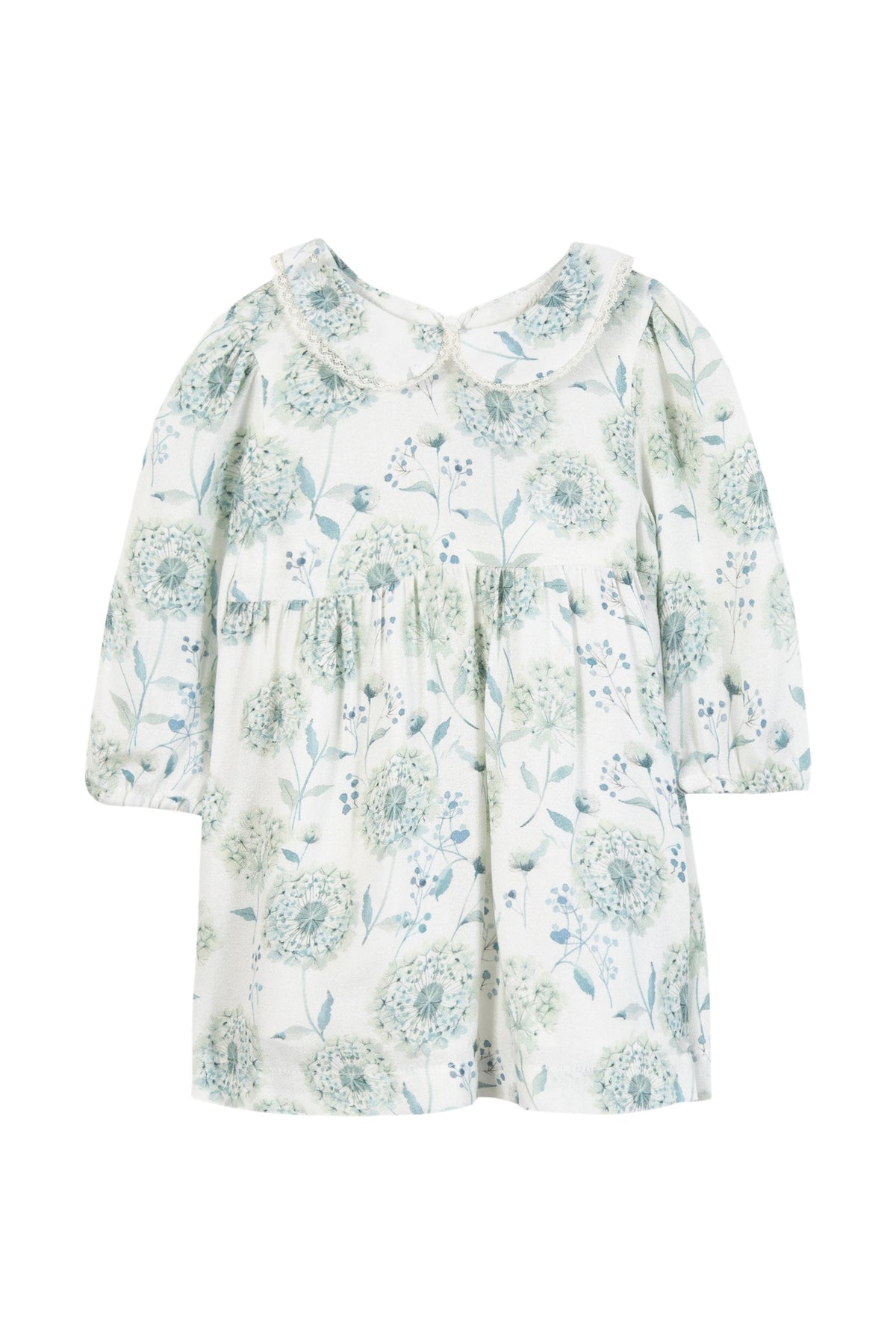 Robe - Emeraude illustration florale