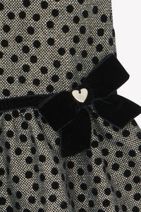 Noir / Robe - Noir À Pois