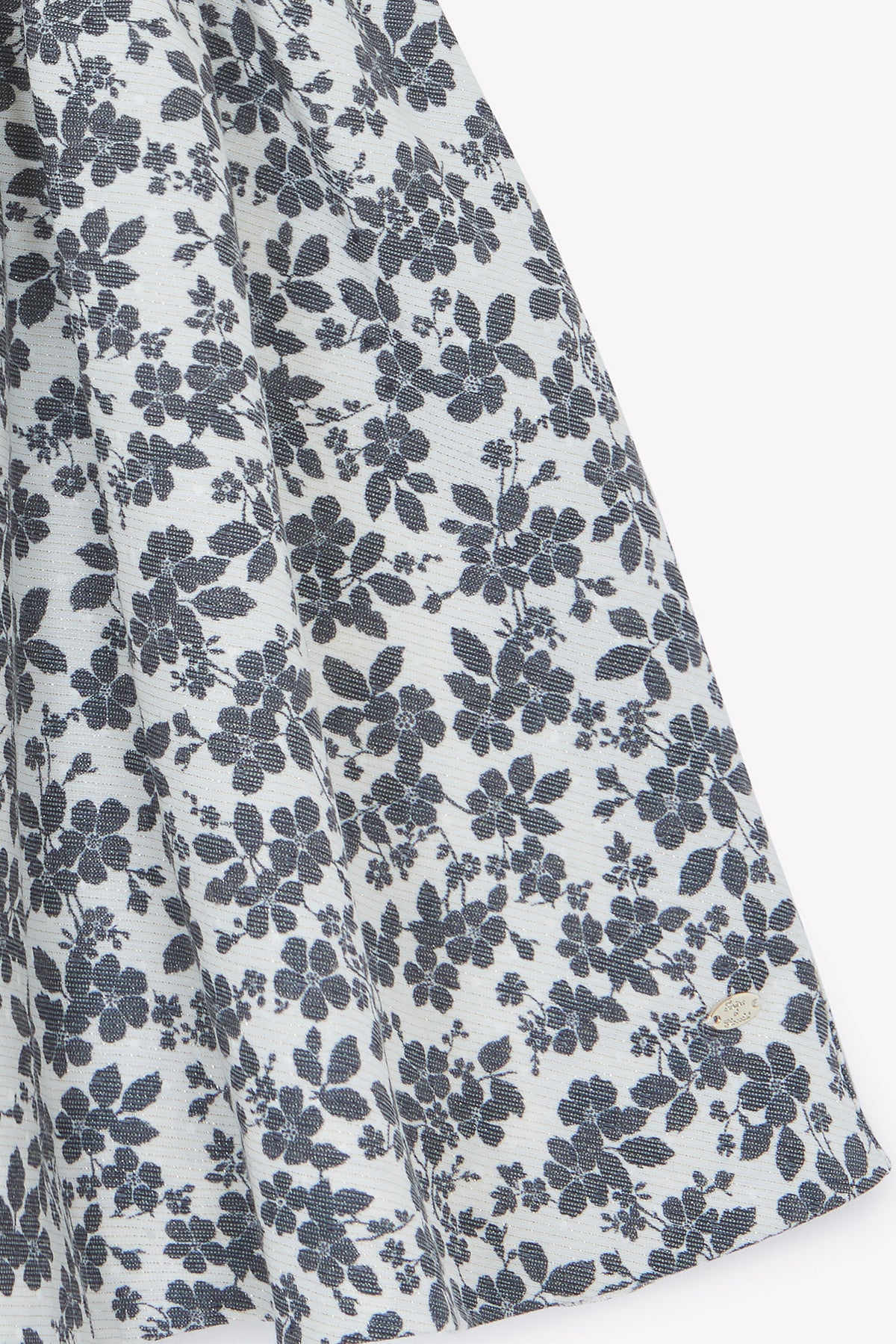 Nacre / Robe - Ecru Fleurie
