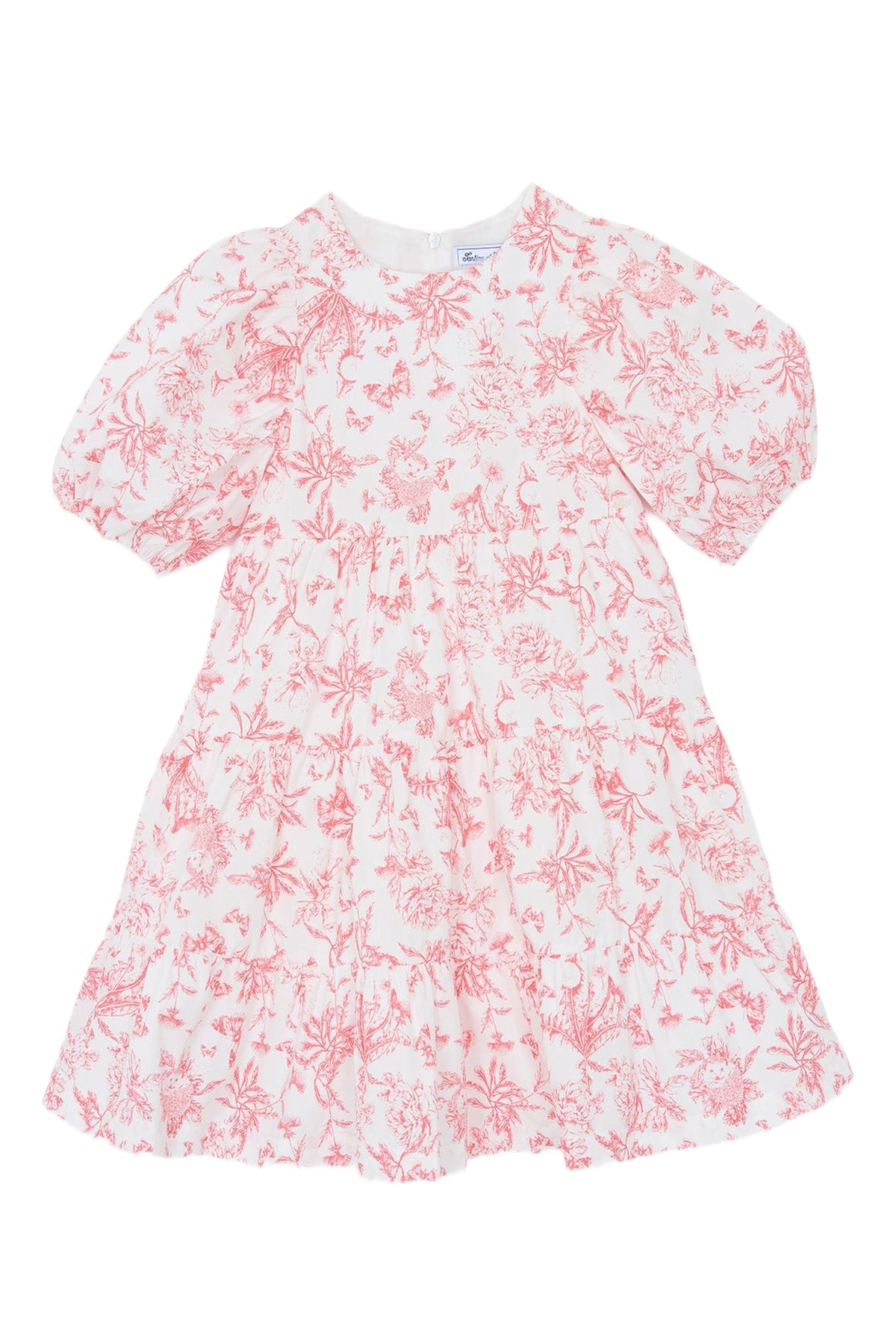 Robe - Praline inspiration Toile de Jouy