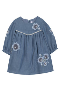 Robe - Chambray broderies