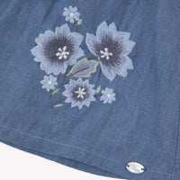 Chambray / Robe - Chambray Broderies