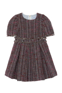 Robe - Magenta en tweed