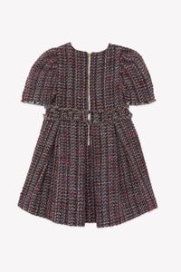 Robe - Magenta en tweed