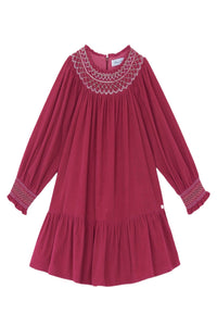 Robe - Magenta velours