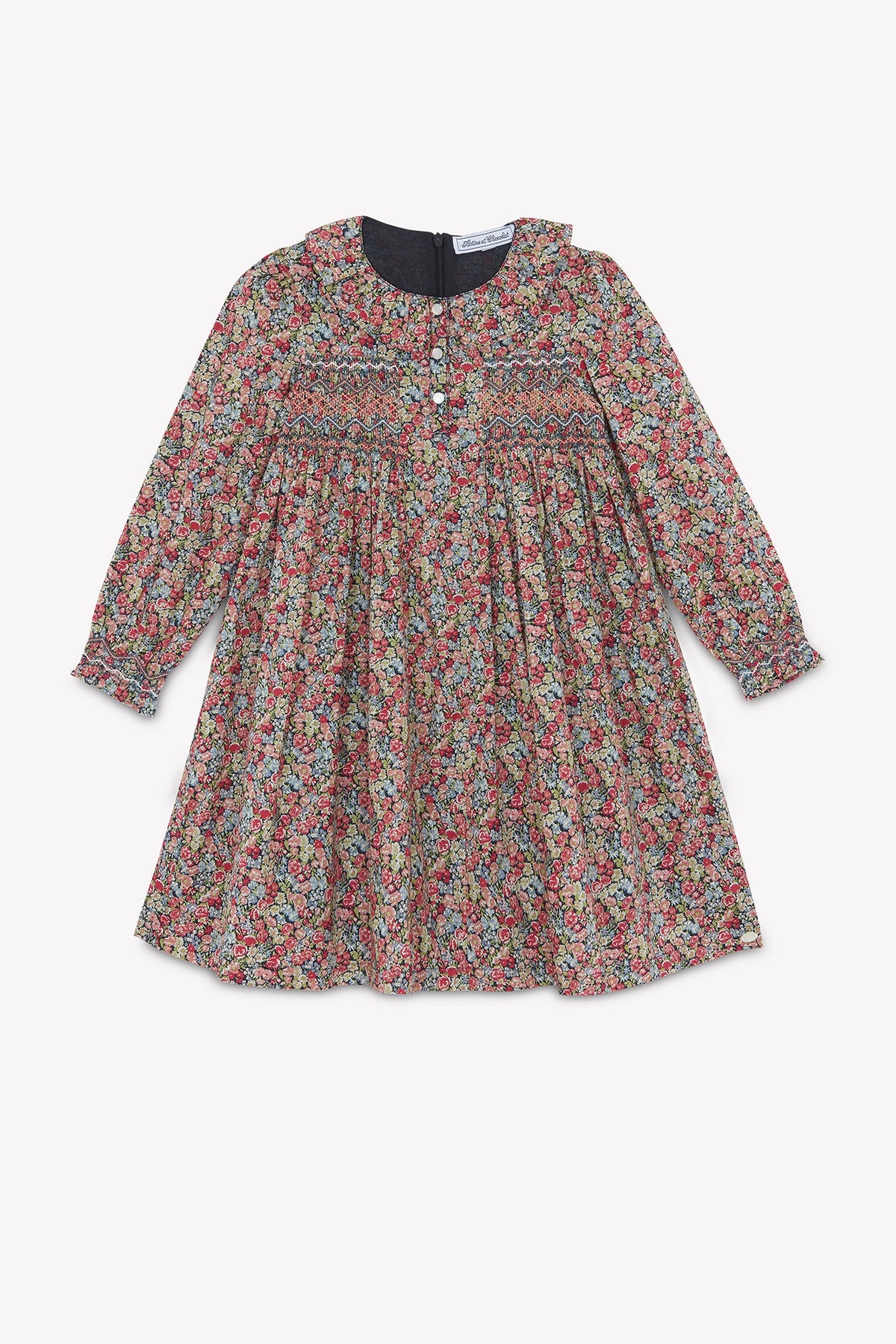 ZNO PICS // Robe - Tissu liberty manche smock
