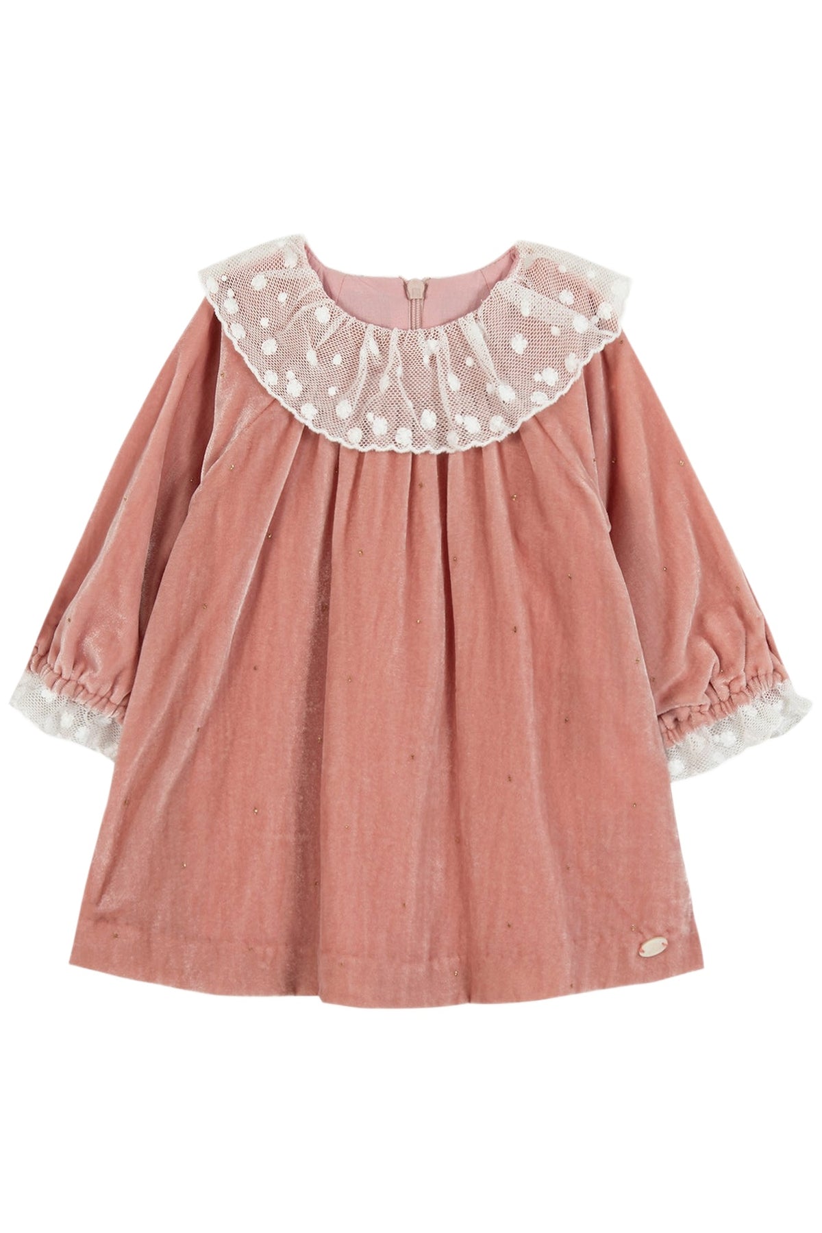 Robe - Rose poudré en velours