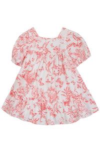 Robe - Praline inspiration Toile de Jouy