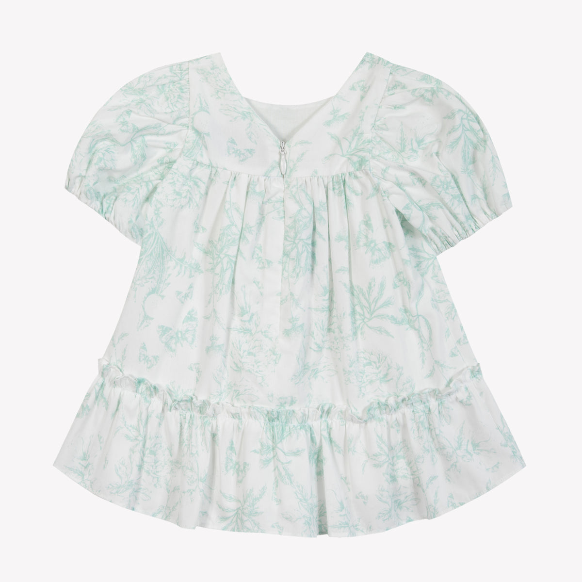 Vert D'Eau / Robe - Vert D'Eau Inspiration Toile De Jouy