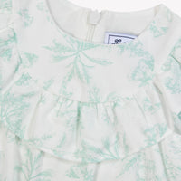 Vert D'Eau / Combinaison Longue - Vert D'Eau Inspiration Toile De Jouy