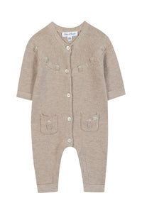 Combinaison longue - Moka moutons