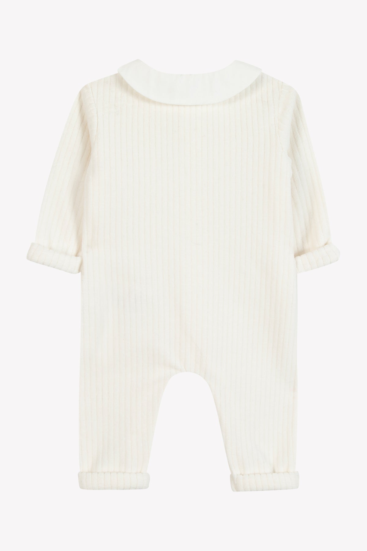 Nacre / Combinaison Longue - Ecru Velours
