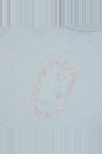 Combinaison longue en coton - Bleu céleste