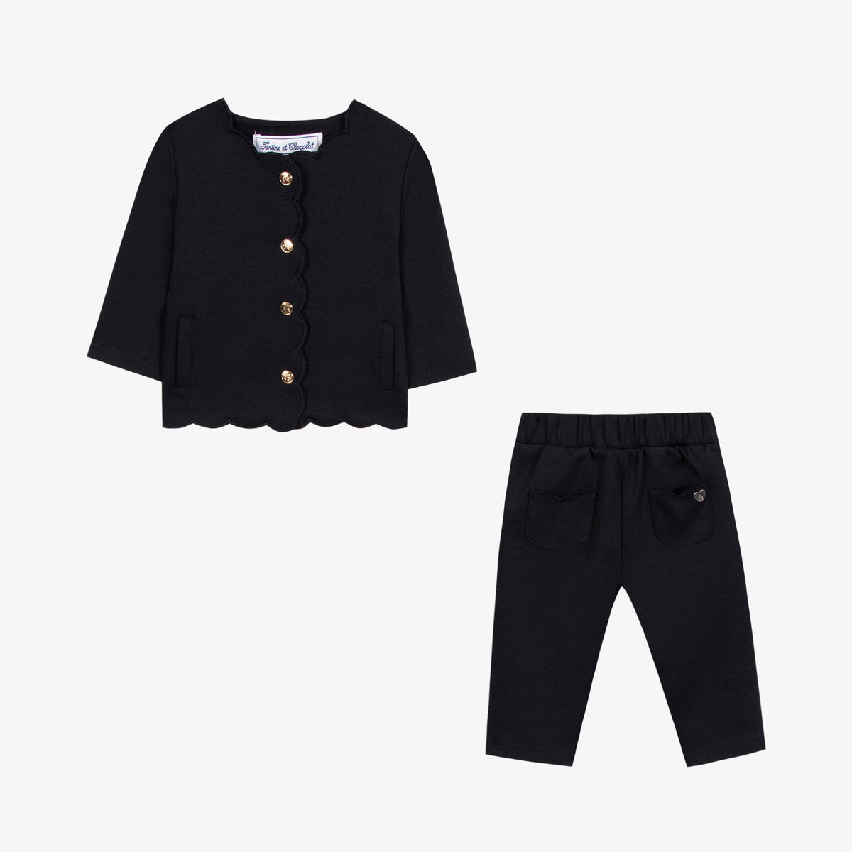 Ensemble jogging - Rose pâle