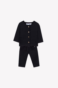 Country-style tracksuit - Navy blue
