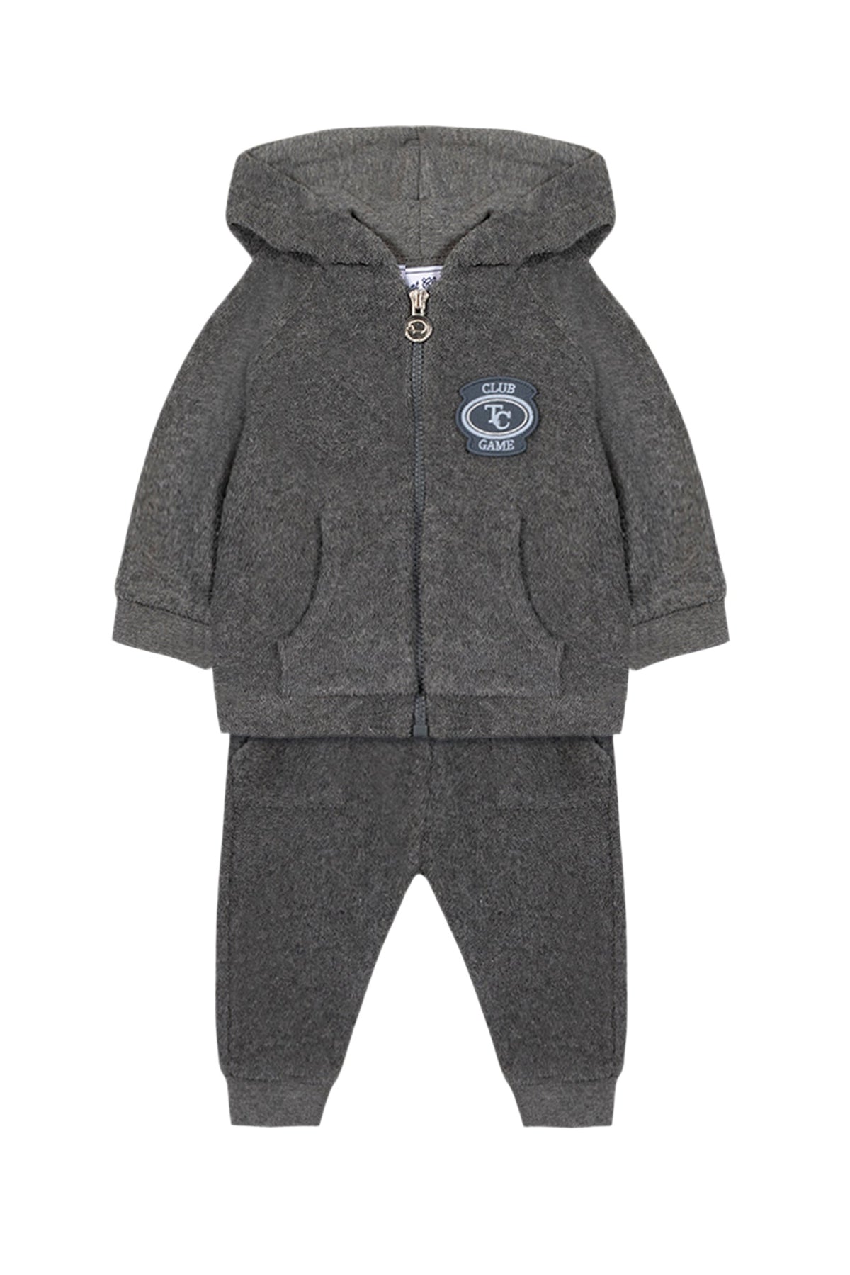 Ensemble jogging - Gris foncé chiné