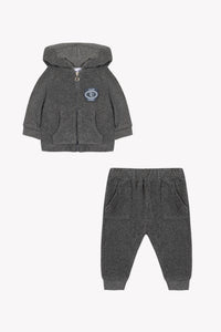Gris Chiné Foncé / Ensemble Jogging - Gris Foncé Chiné