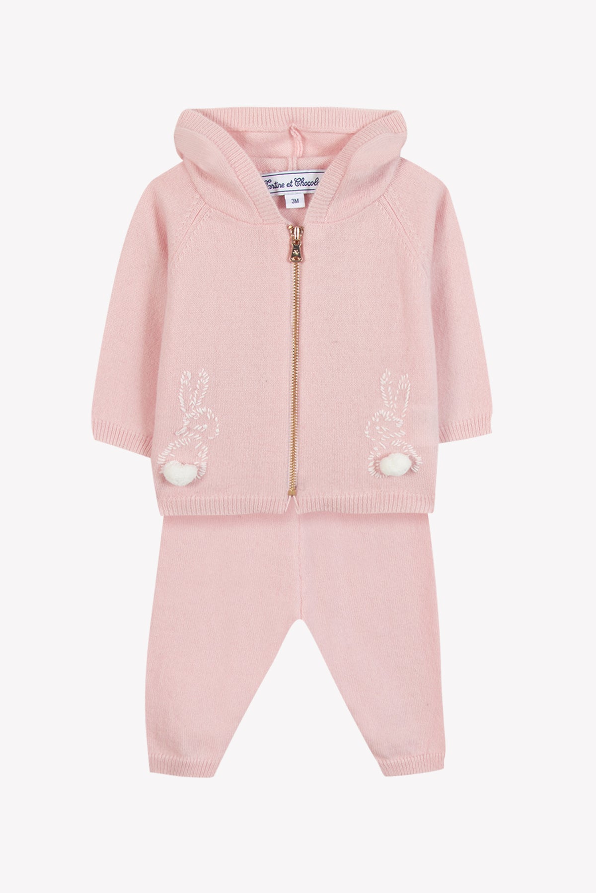 Ensemble jogging - Gris lapin