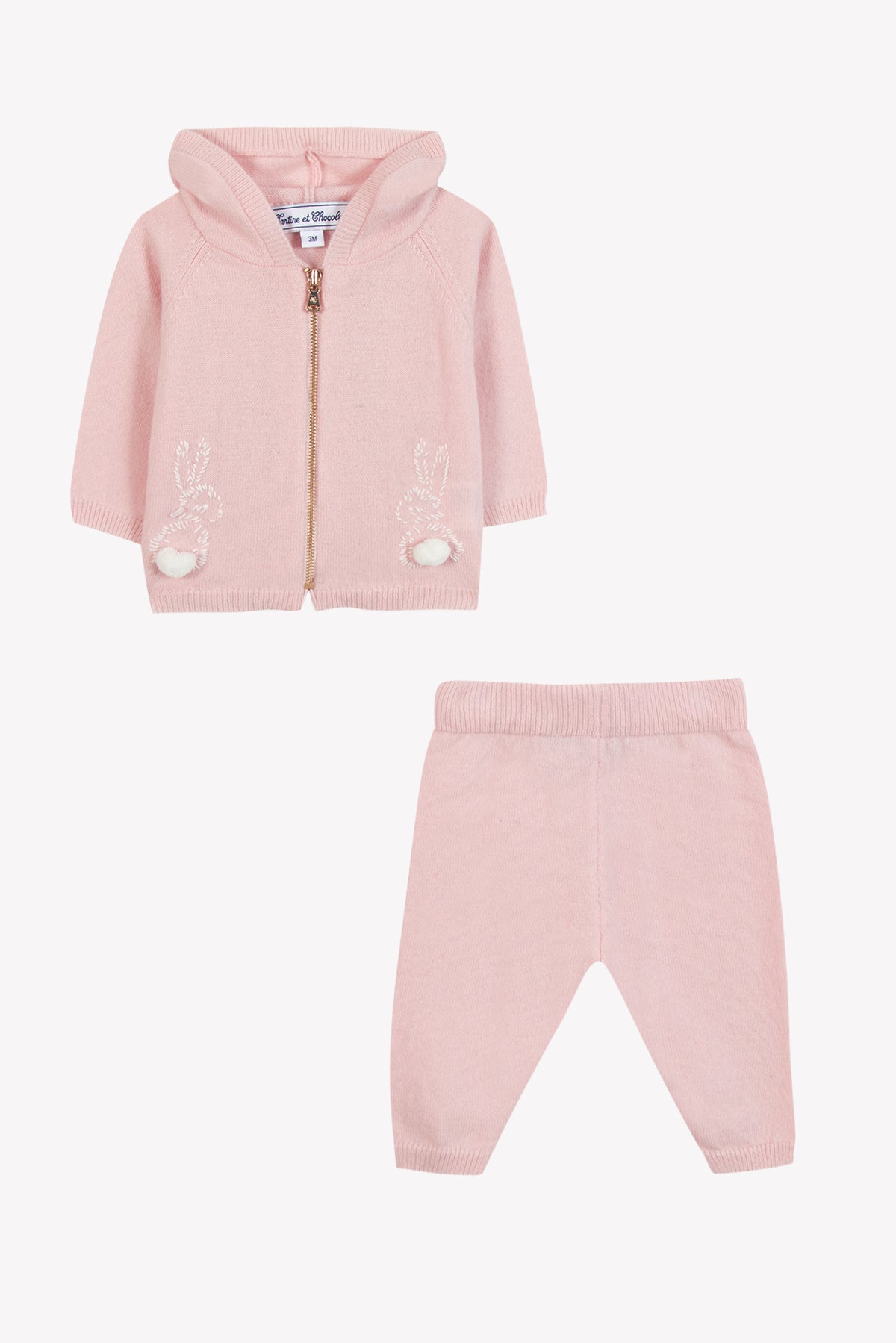 Ensemble jogging - Gris lapin